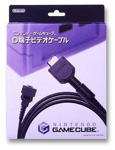 Nintendo Gamecube Official D Terminal Video Cable Gc From Japan For Sale Online Ebay