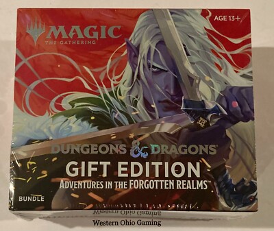 MTG　GIFT PACK Magic MTG Adventures in The Forgotten Realms Bundle Gift Edition