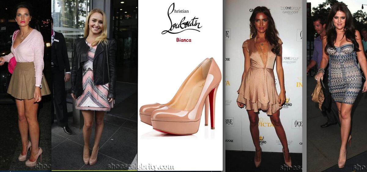 STUNNING Christian Louboutin Bianca Patent Leather Platform STUNNING Christian Louboutin Bianca Patent Leather Platform