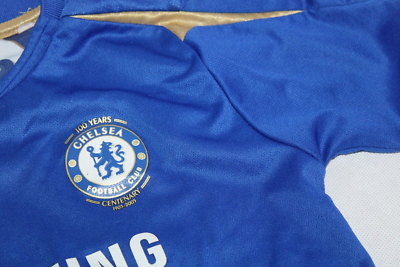 ウェア UMBRO Chelsea 100 Years Centenary Shirt Chelsea Football Club Umbro 100 Years Centenary Shirt 05/06 Home