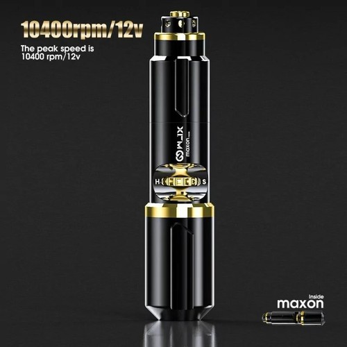Máquina de bolígrafos de tatuaje WJX PMU fuerte precisa suave silenciosa flexible ligera - Imagen 2 de 3