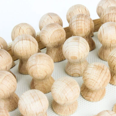 KELLER Anti-Cellulite-Bürste Massagebürste Buchenholz Körper Durchblutung Holznoppen