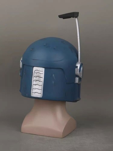 Movie Star Wars Mandalorian Bo-Katan PVC Helmet Wearable Mask Cosplay Prop Gift - Picture 12 of 13