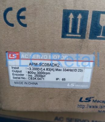 1PCS NEW LS servo motor APM-SC08ADK2 Fast transportation