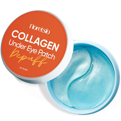 Under Eye Patches Dark Circles Under Eye Mask Puffiness - 30 Pairs Anti Aging Ey