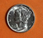 Estate Find 1944 - Mercury Dime!!  #K34197