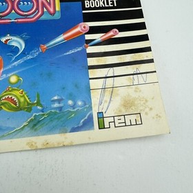 Sqoon Nintendo NES Instruction Manual Booklet ONLY