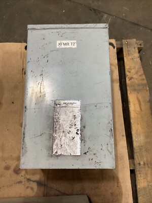 EGS Hevi-Duty Phase Transformer Secondary V  120/240 1PH 60 Hz #617G36PR7