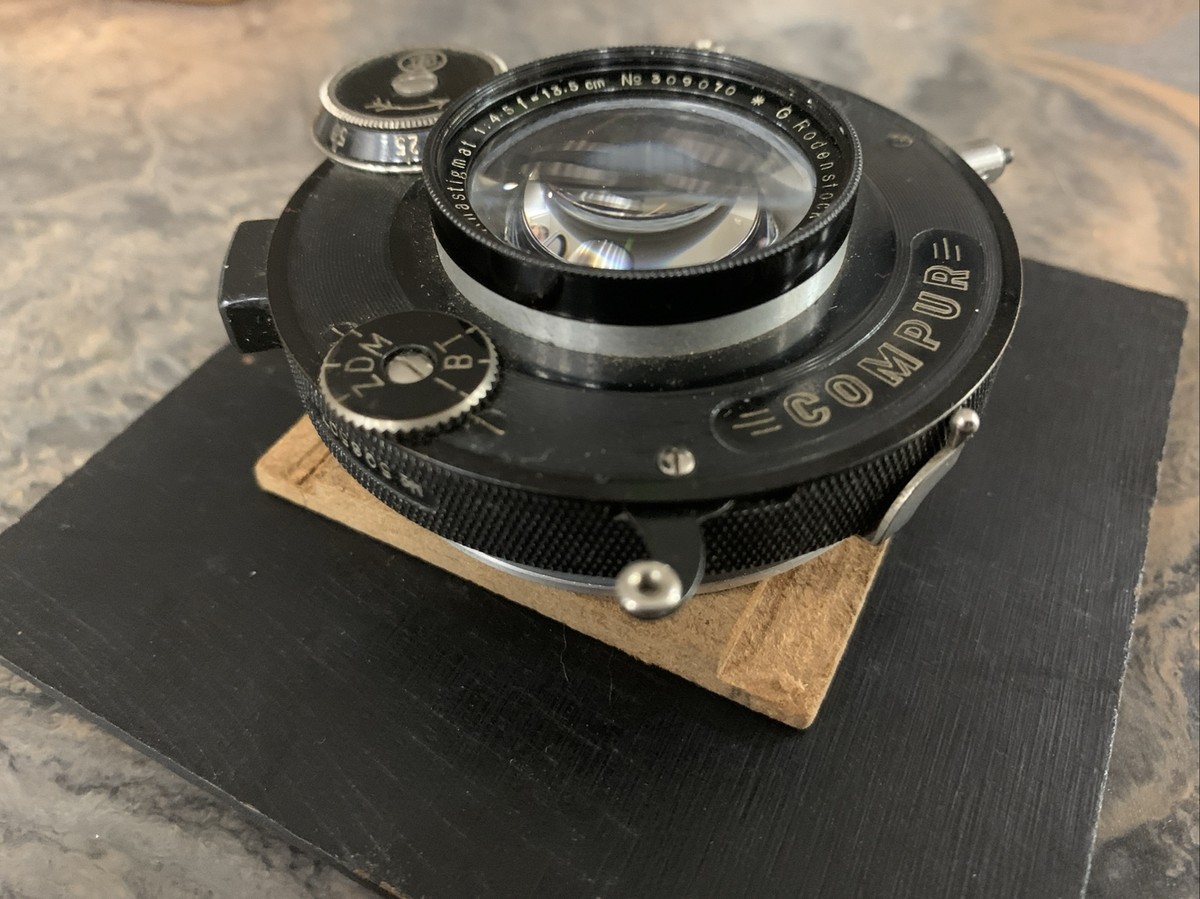 Lens Trinar Anastigmat 1:4.5f = 13.5 cm G.Rodenstock Munchen