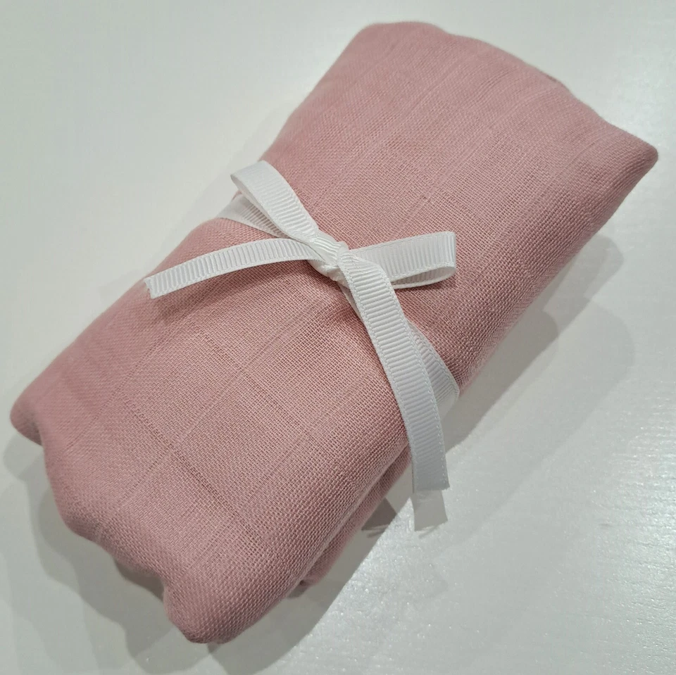 Set regalo nascita neonato "coniglio rosa" battesimo, baby shower - 5 pezzi - Immagine 4 di 4