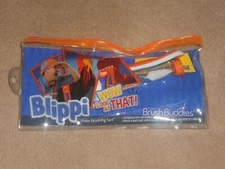 NEW, BLIPPI BRUSH BUDDIES TOOTHBRUSH TRAVEL KIT
