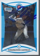 Arizona Diamondbacks WELLINGTON CASTILLO Signed Chrome Card