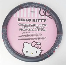 New Sanrio Hello Kitty Core Car Truck Suv Van Universal Fit Steering Wheel Cover