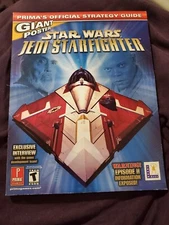 Star Wars Jedi StarFighter Prima Official Strategy Guide Book 2002 (No Poster)
