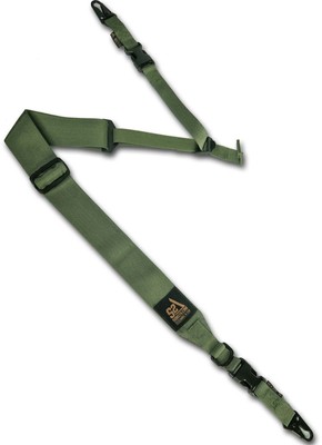 S2Delta C.L.A.S.H. Sling, Green, MRS2P-USA-GRN-SLING-HOOKS Gun Sling