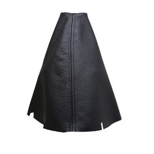 Schwarz Faden Echtleder Schaltmanschette Schaltsack Für KIA PICANTO (2011-2016)