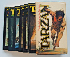 TARZAN Schuber Ausgabe 1976 TB Ballantine US ...