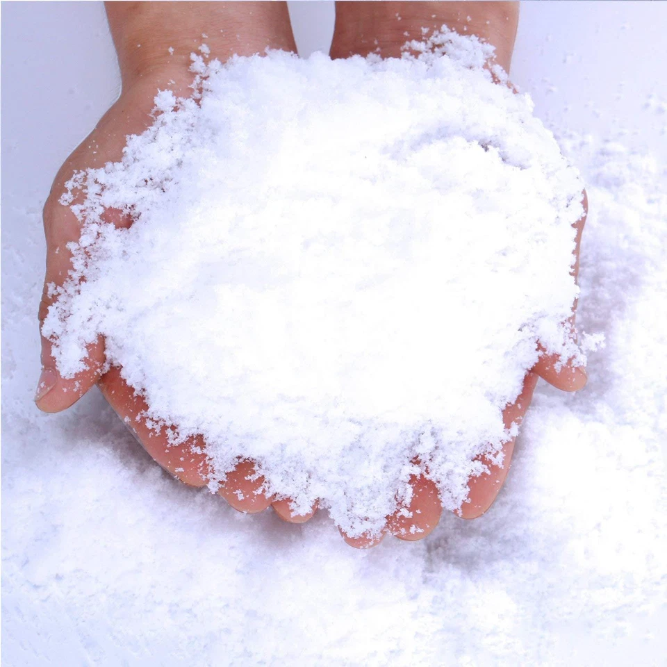Fluffy Instant Xmas Magic Snow Powder Artificial Christmas Decoration Fake
