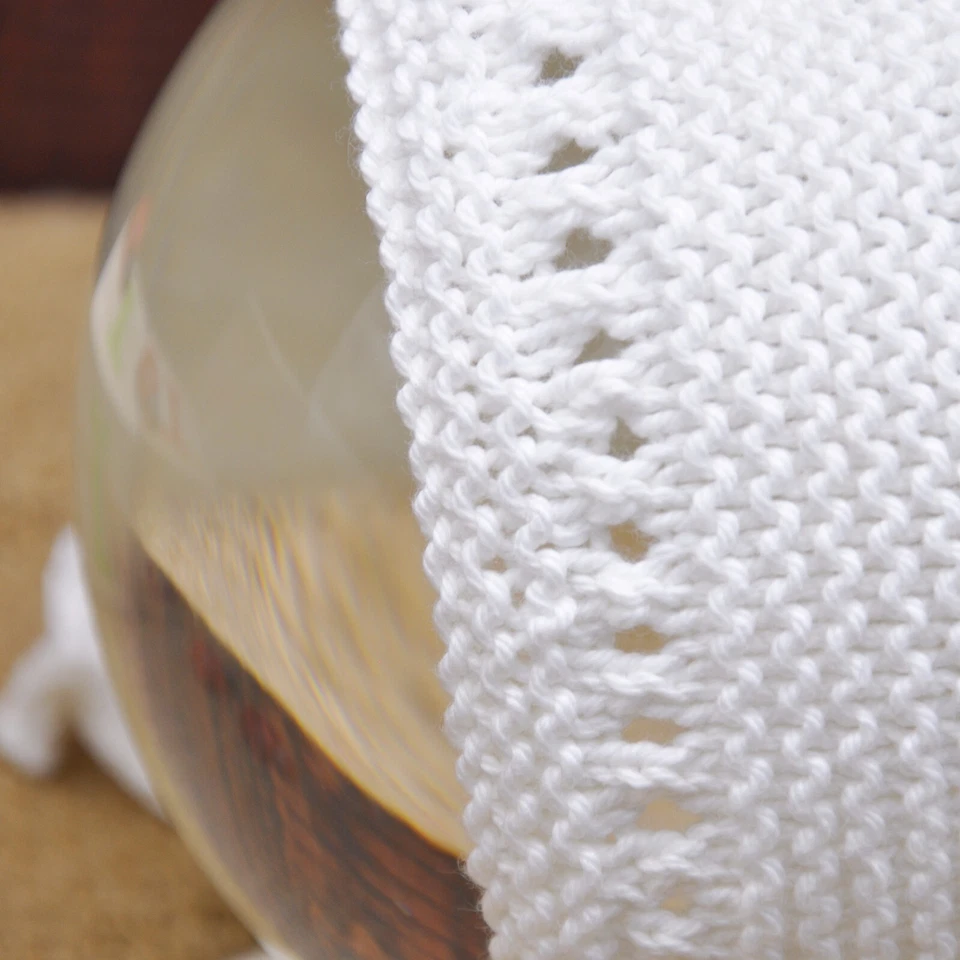 Capota de punto para Bebé - HECHO A MANO - Imagen 4 de 4