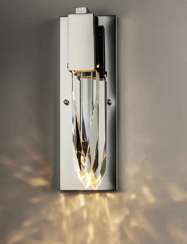 ET2 E31240-20 Black Quartz 15"H Integrated Led Bathroom Sconce - Picture 1 of 5