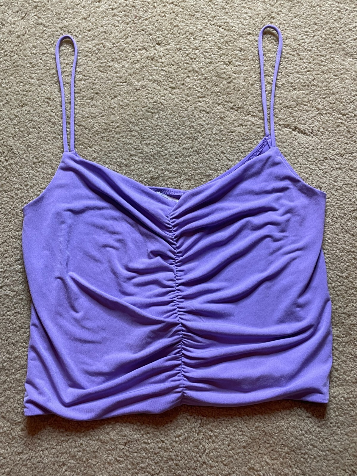 lilac strap top