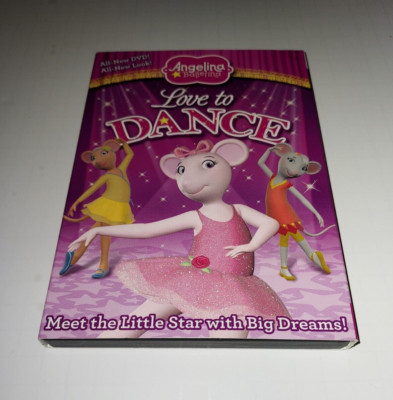 ANGELINA BALLERINA Love to Dance DVD w/ Slipcover 884487108035| eBay