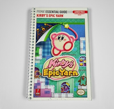 KIRBY's EPIC YARN   Prima Strategy Guide (Nintendo Wii) NEW SEALED RARE HTF
