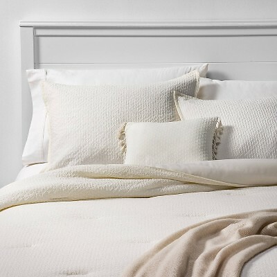 Full/Queen 5pc Hollins Solid Comforter 