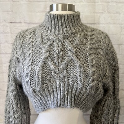 【新品】Nala Cropped knit top Ｍサイズ 新品】nala ナラ cropped knit top クロップドニットトップ