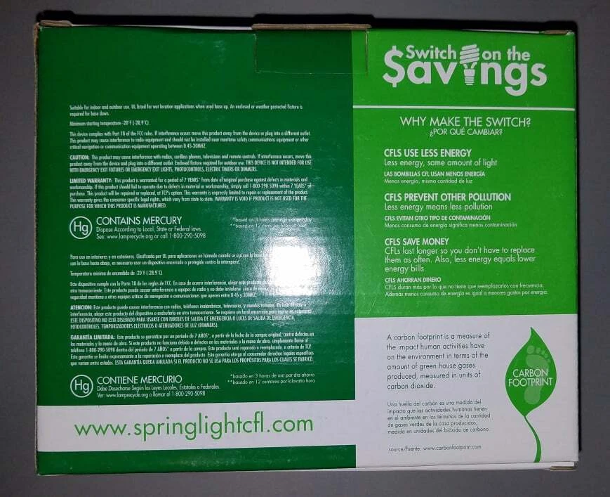 14W BR30 2700K 65W Equal - TCP 8030142 - 7 Year Bulb - Long Life Bulbs - 2 Pack - Image 3 of 3