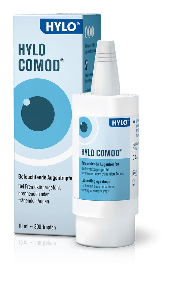 URSAPHARM ARZNEIMITTEL GMBH Hylo-Comod Augentropfen 10 ml, PZN 495970