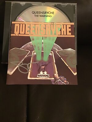 CD - Queensryche- The Warning- Good Condition, Signed By Geoff Tate.