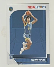 2019-20 Panini NBA Hoops #223 JORDAN POOLE RC Rookie Warriors QTY AVAILABLE