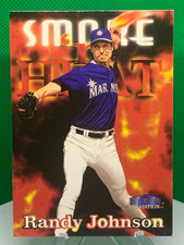 1998 Fleer Tradition #304 Randy Johnson Smoke & Heat