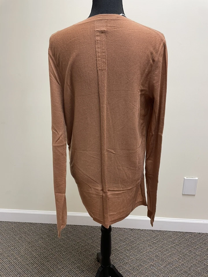 Rick Owens Drapeado Tirador Ciclamen Cachemira Talla Mediana o Grande Foto 3 de 4