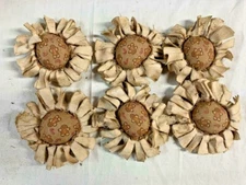 Primitive Flowers Bowl Fillers Handmade Ornies Ornaments/Grunged/Gingerbread Men