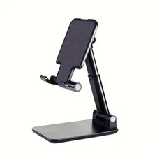 Cell Phone Stand Tablet Mount Fordable Desktop Holder Ajustable Mobile iPhone