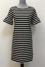 J.Crew Factory Ruffle-Sleeve Dress In Stripes NWT Size: XS, S, M, L