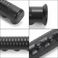 Upgrade Your Wheelbarrow with Black Rubber Grips 2pcs Replacement Handles