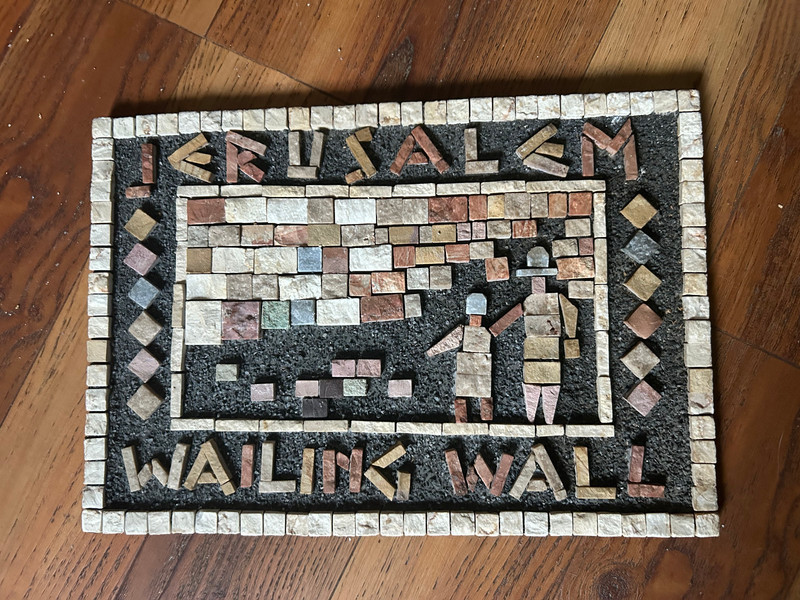Eilon Mosaics Wailing Wall Jerusalem