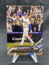 2024 Topps Now - World Series Freddie Freeman #866  1st Ever Walk Off Grand Slam