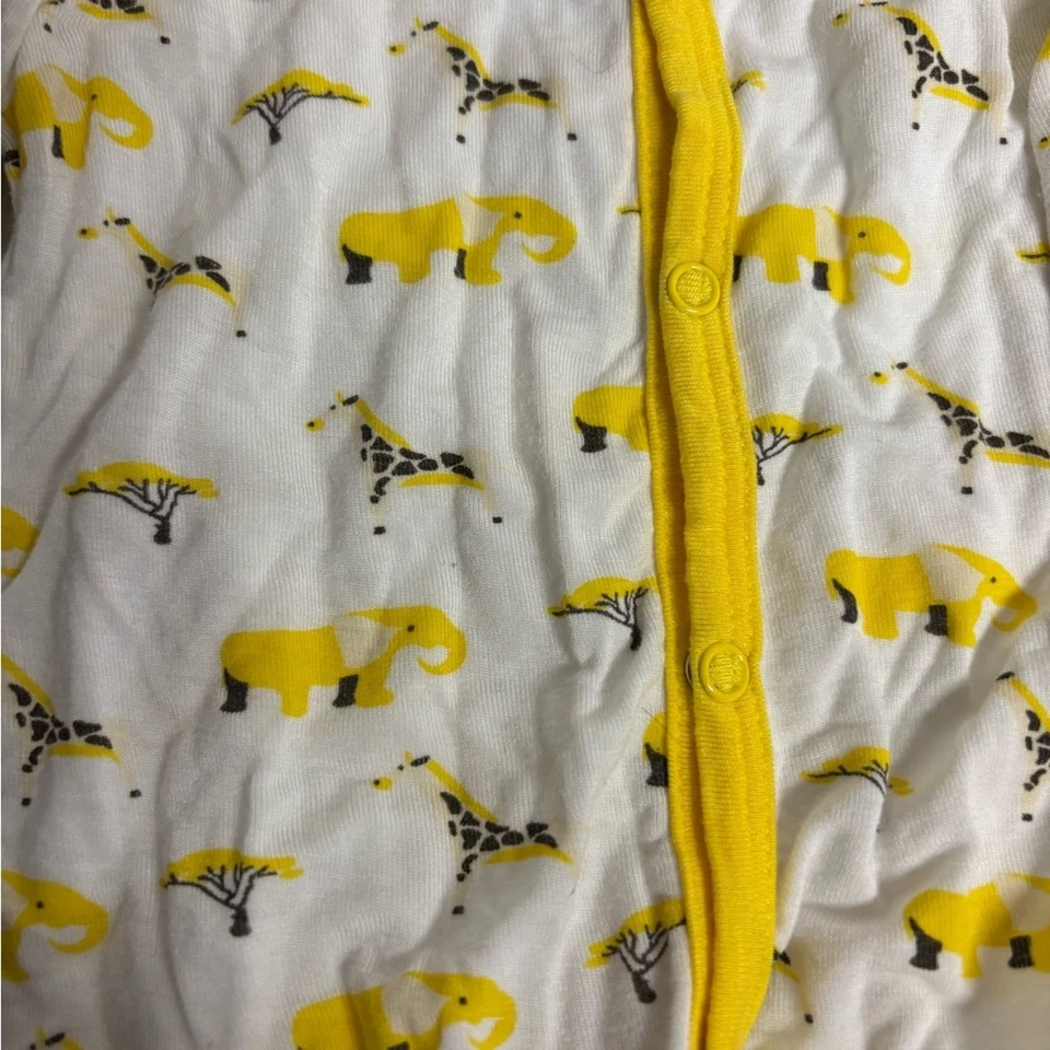 Kyte Bebé Bambú Amarillo Safari Dormitorio Talla Recién Nacido Foto 2 de 4