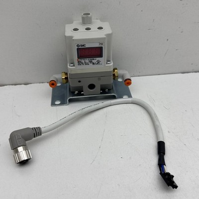 SMC ITV1011-21N1BL4 Regulator NPN 14.5PSI, 12-15VDC Power, 0-5V Control, 1/8 NPT