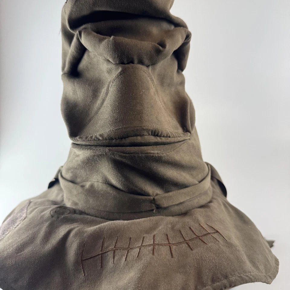 Sombrero de Harry Potter Mago Cosplay Sombrero Clasificador con Varita de Saúco Dumbledore Para Hombres Foto 3 de 4