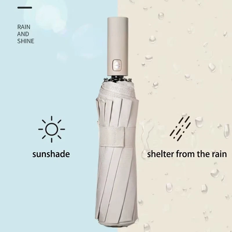 1PC 24-Bone Reinforced Windproof Umbrella – UV Protection Business & Travel * - Image 3 of 4