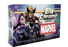 2026 TOPPS CHROME MARVEL COMICS Hobby box Presale 7/1