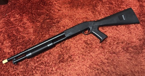 Pump Action Tactical Spring Powered Airsoft Plastic Pellet Shotgun