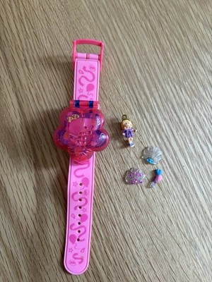 Polly Pocket Carnival Queen Uhrenarmband mit Puppenarmband Bluebird selten