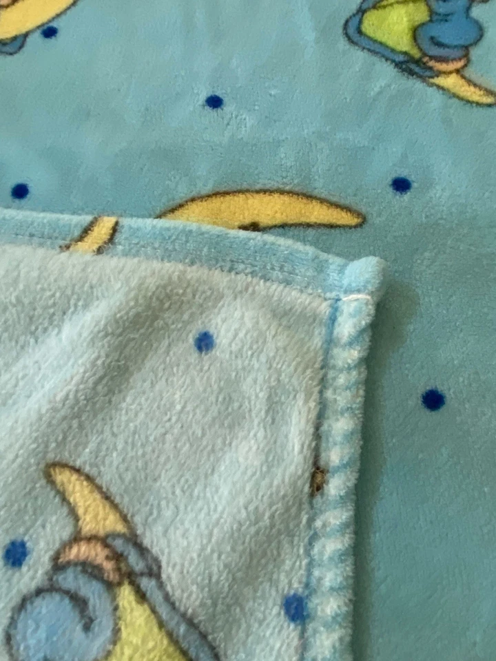 Manta polar para bebé Precious Moments Moon Crescent niña niño amarilla de colección Foto 4 de 4