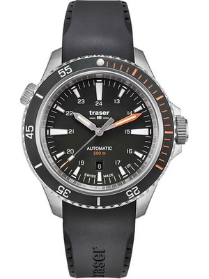 Traser H3 110322 P67 Diver Automatik Black Herrenuhr 46mm 50ATM